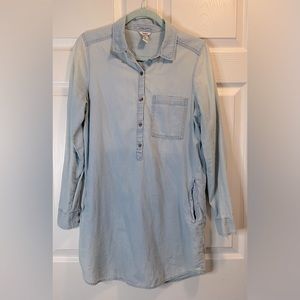 Forever 21 Chambray Shirt Dress
